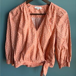 Madewell Wrap Top